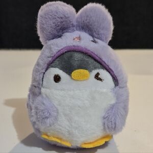 🍒🍒 Adorable Plush Penguin Keychain, Bag Charm - Purple